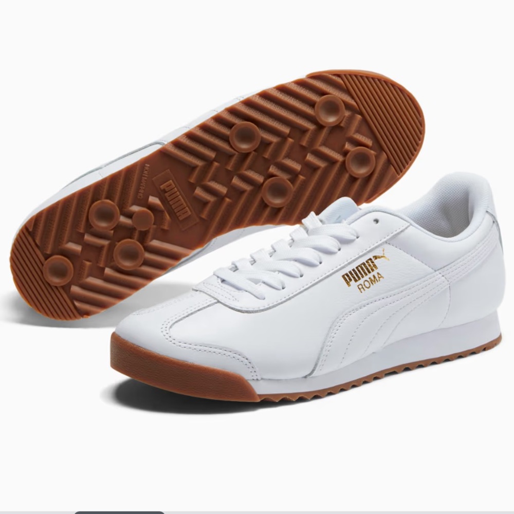 White Puma Sneakers